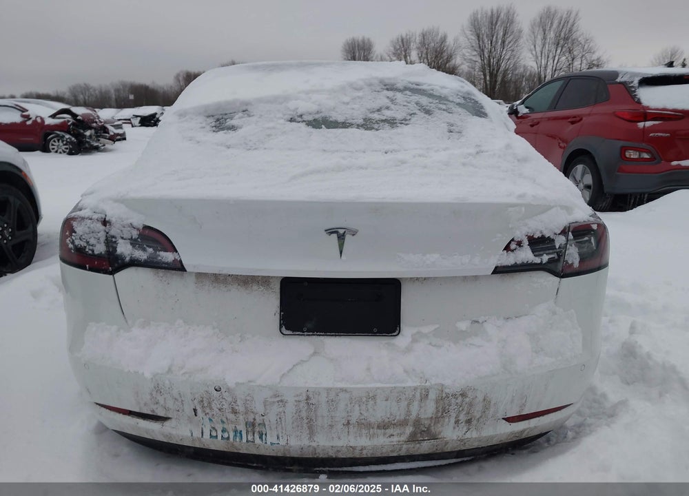 2022 TESLA MODEL 3 VIN: 5YJ3E1EBXNF186072
