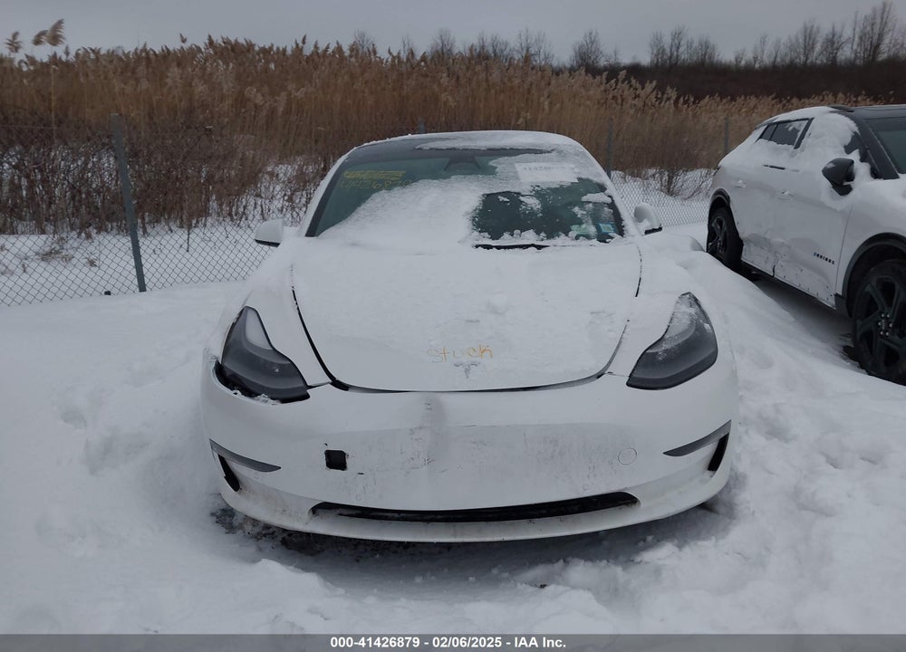 2022 TESLA MODEL 3 VIN: 5YJ3E1EBXNF186072