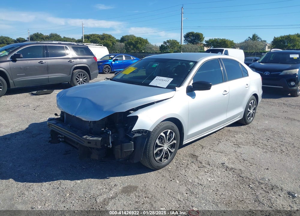 2015 VOLKSWAGEN JETTA 2.0L S VIN: 3VW2K7AJ8FM404282