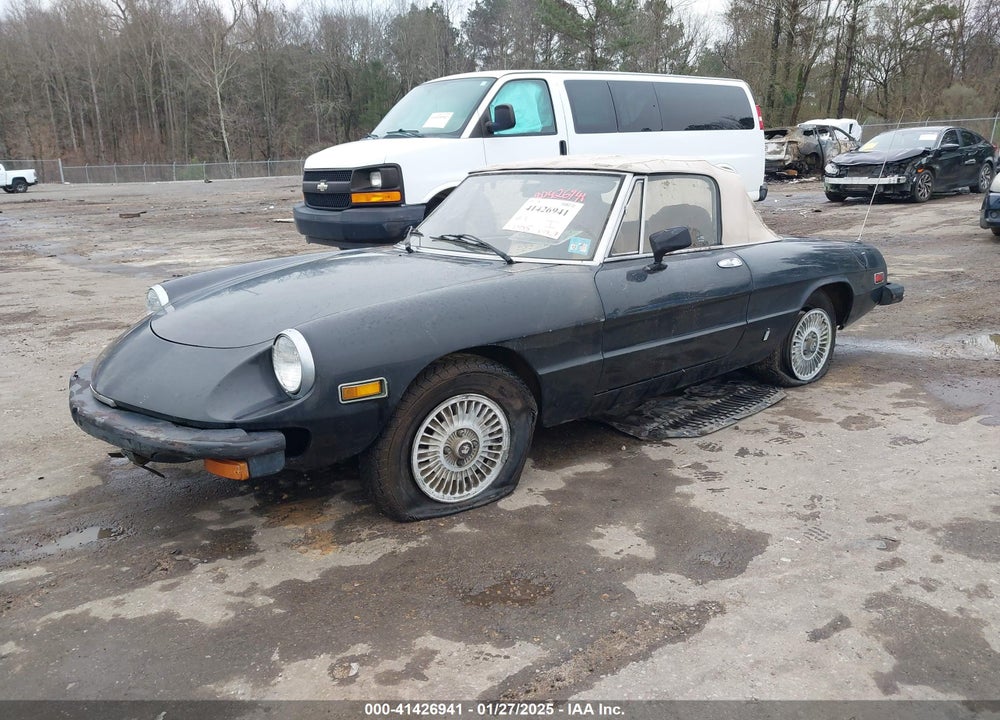 1979 ALFA ROMEO SPIDER VIN: AR115410007947
