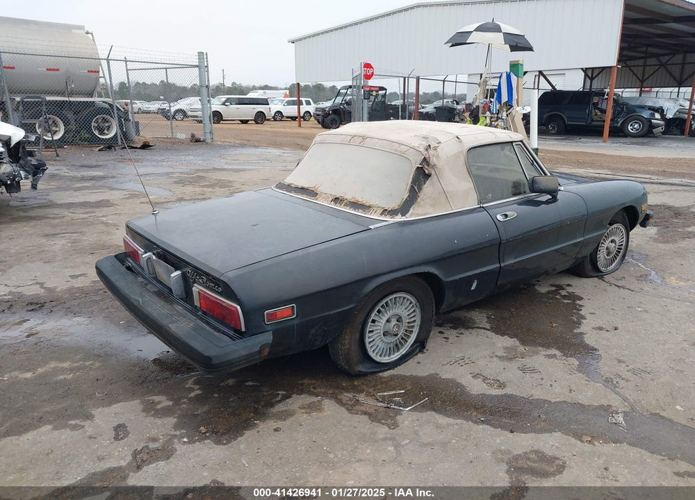 1979 ALFA ROMEO SPIDER VIN: AR115410007947