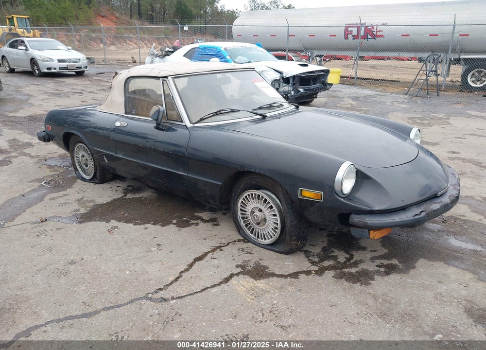 1979 ALFA ROMEO SPIDER VIN: AR115410007947