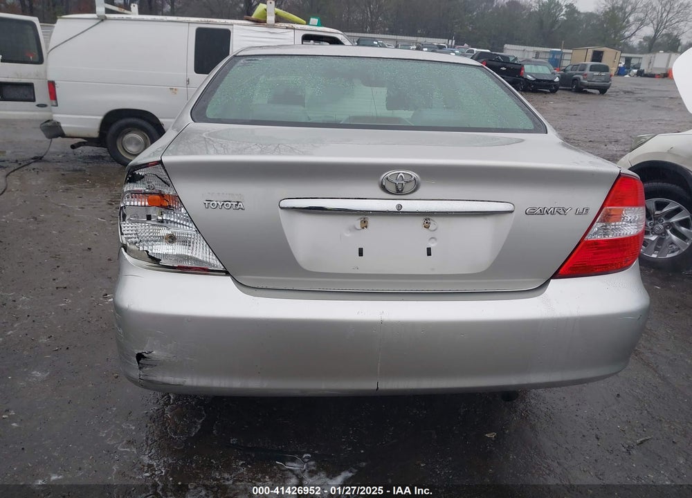 2004 TOYOTA CAMRY VIN: 4T1BE32K64U830440