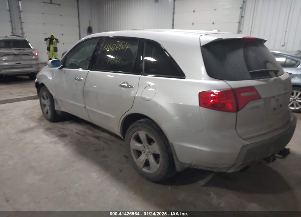 2007 ACURA MDX SPORT PACKAGE VIN: 2HNYD28897H529458