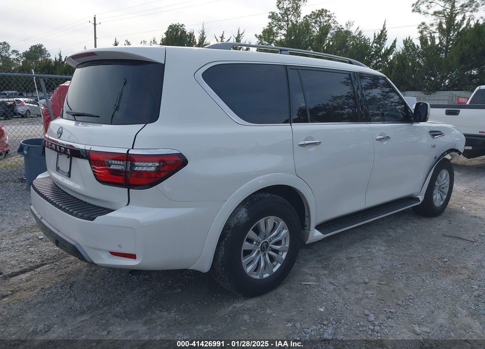 2022 NISSAN ARMADA SV 4WD VIN: JN8AY2AD3N9676623