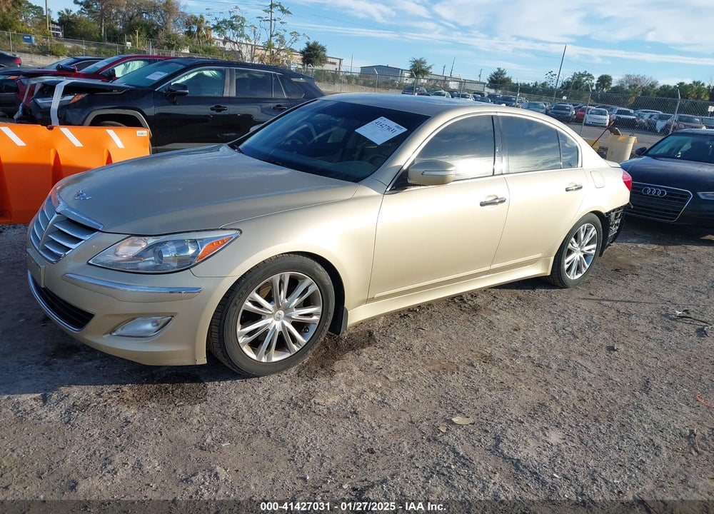 2012 HYUNDAI GENESIS 3.8 VIN: KMHGC4DD9CU195180