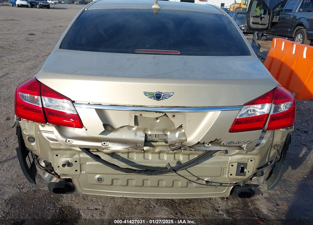 2012 HYUNDAI GENESIS 3.8 VIN: KMHGC4DD9CU195180