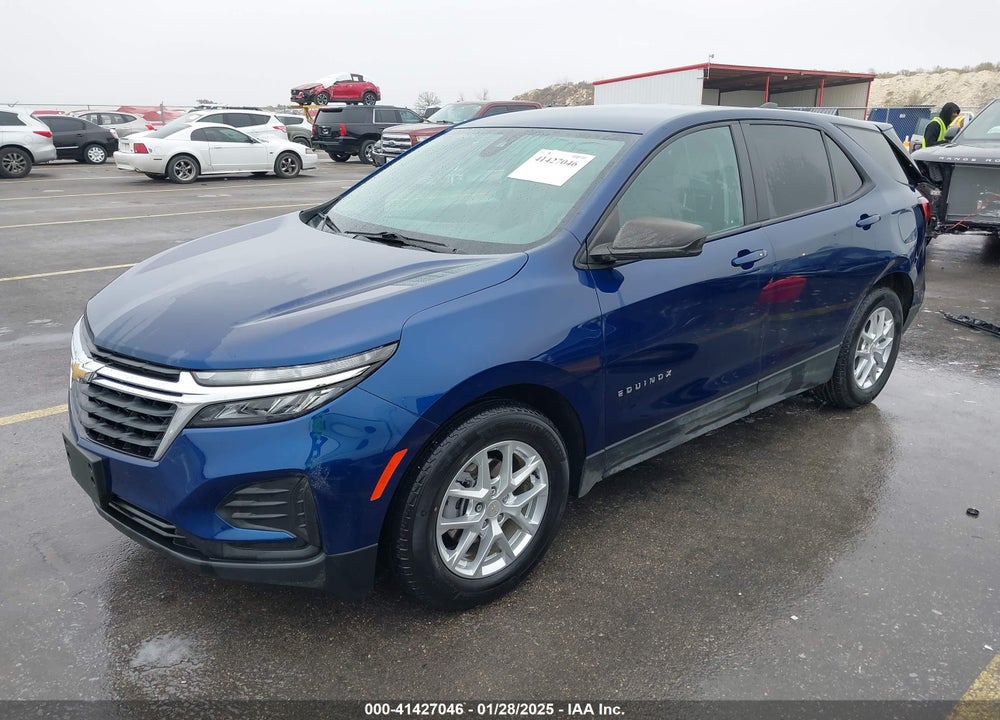2022 CHEVROLET EQUINOX FWD LS VIN: 3GNAXHEV4NS204875
