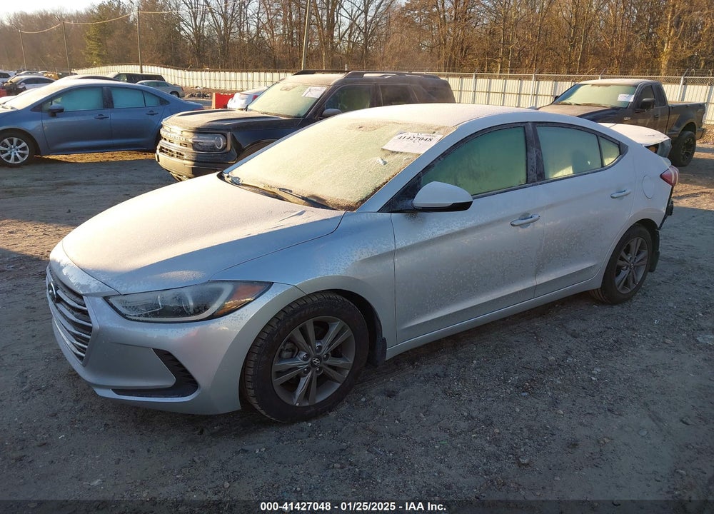 2018 HYUNDAI ELANTRA VIN: 5NPD84LF3JH223235