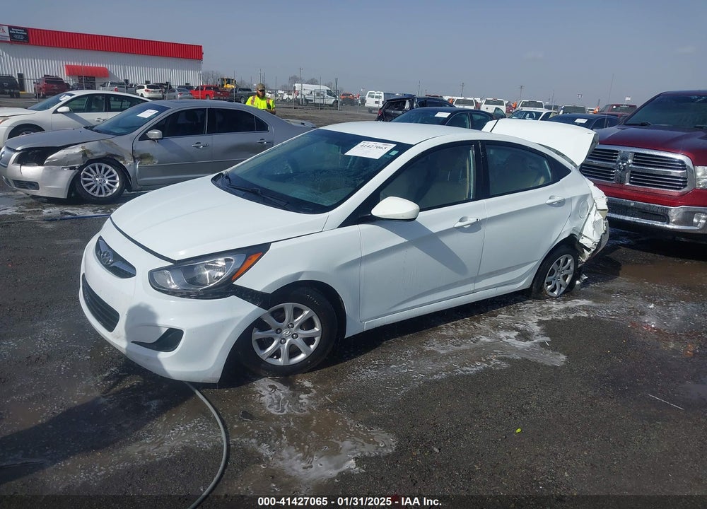 2013 HYUNDAI ACCENT VIN: KMHCT4AE3DU509662