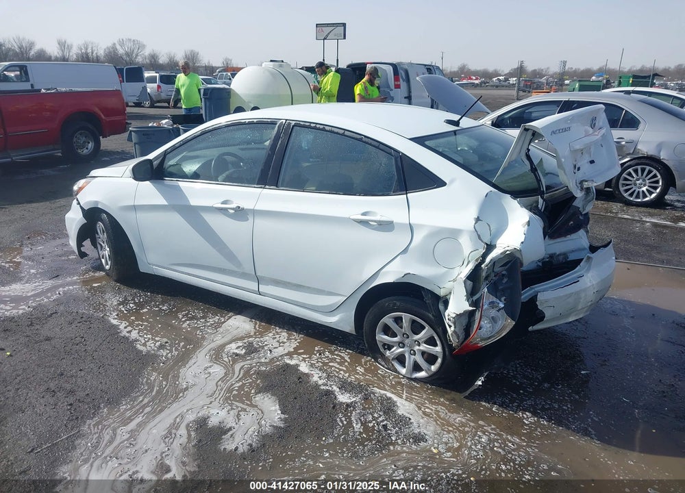 2013 HYUNDAI ACCENT VIN: KMHCT4AE3DU509662