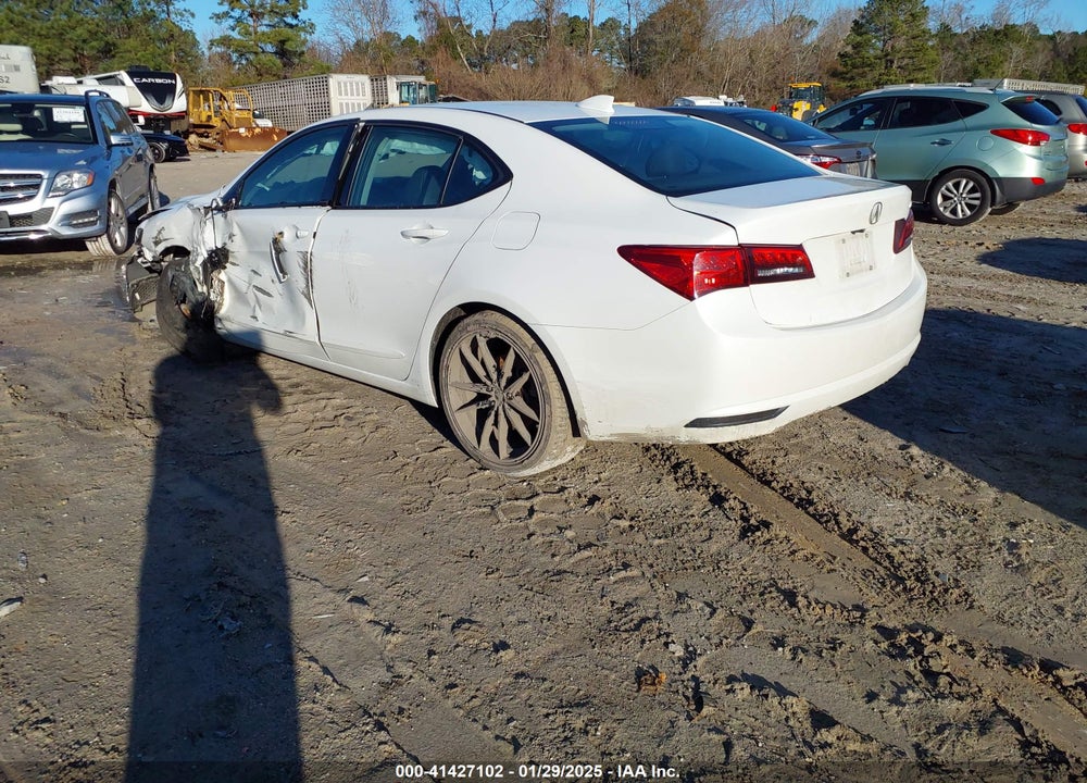 2018 ACURA TLX VIN: 19UUB1F38JA010436