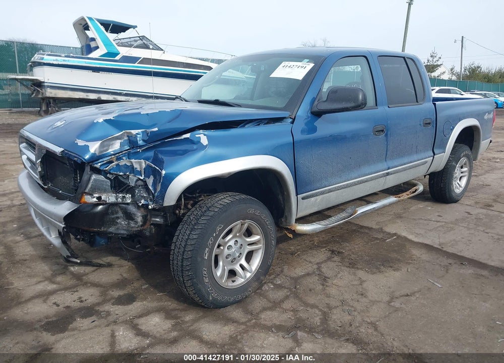 2003 DODGE DAKOTA SLT VIN: 1D7HG48N83S315794