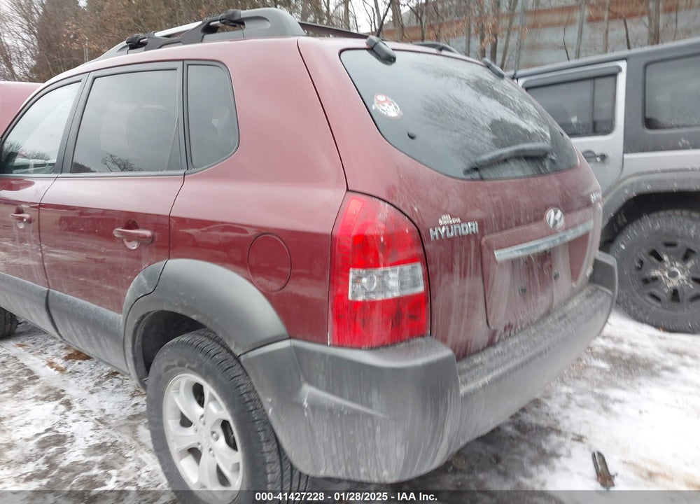 2009 HYUNDAI TUCSON SE VIN: KM8JN72D69U980818