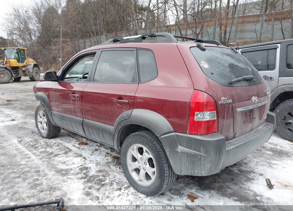 2009 HYUNDAI TUCSON SE VIN: KM8JN72D69U980818
