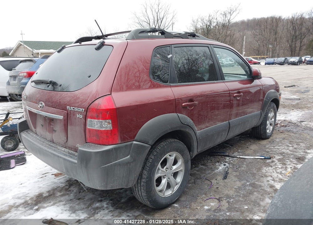 2009 HYUNDAI TUCSON SE VIN: KM8JN72D69U980818