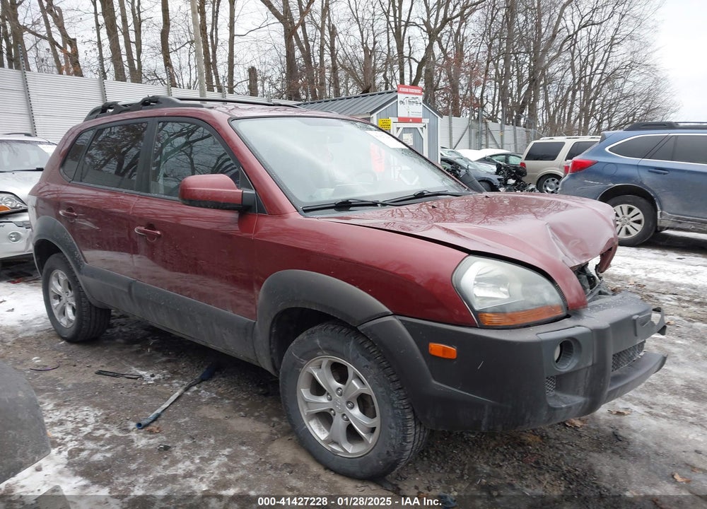 2009 HYUNDAI TUCSON SE VIN: KM8JN72D69U980818