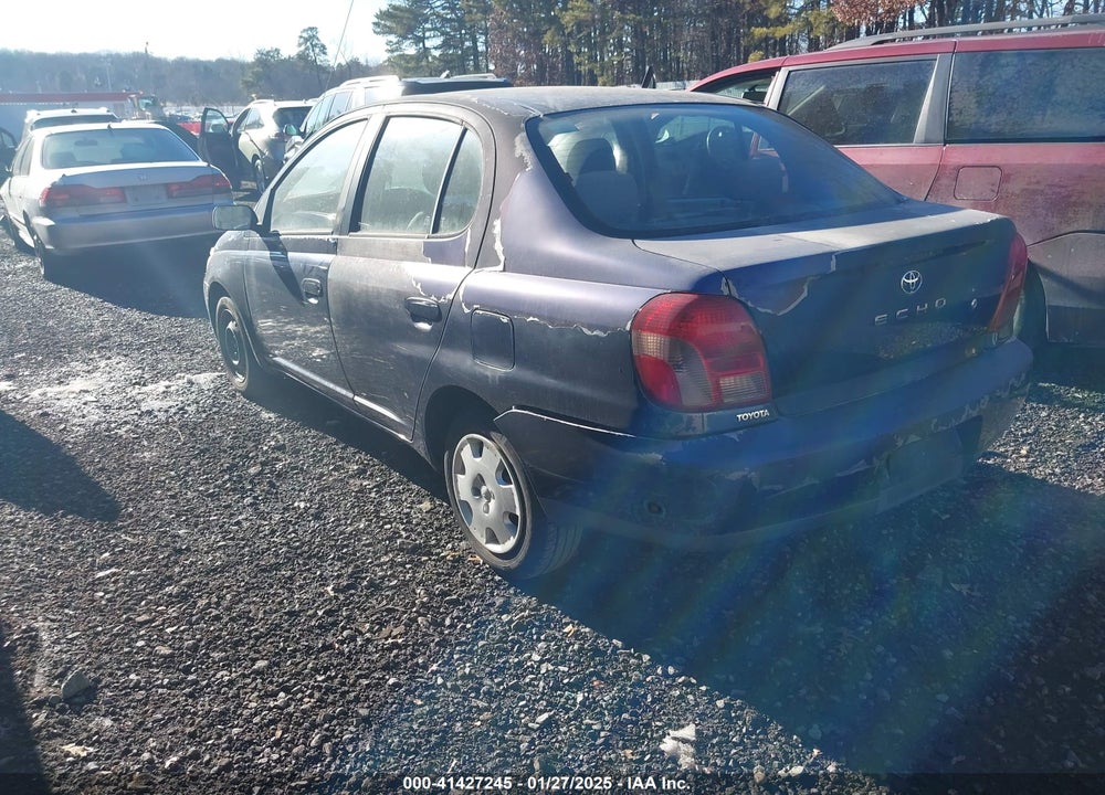 2002 TOYOTA ECHO VIN: JTDBT123220219607