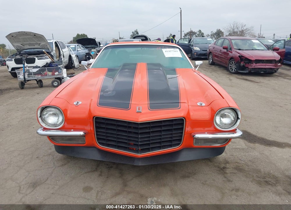 1972 CHEV CAMARO VIN: 1Q87H2N146260