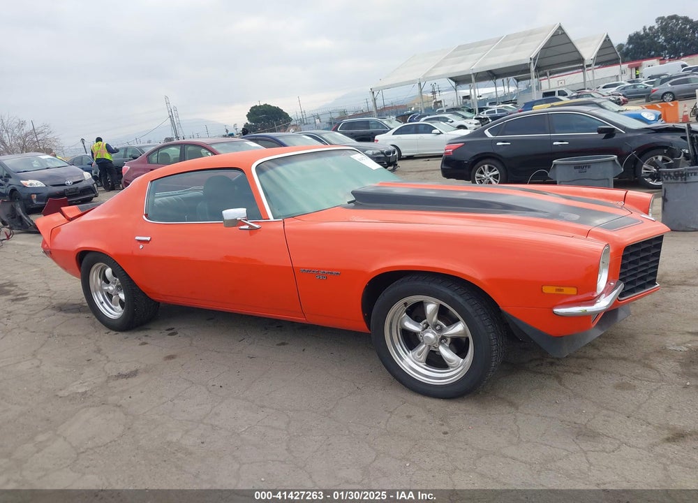 1972 CHEV CAMARO VIN: 1Q87H2N146260