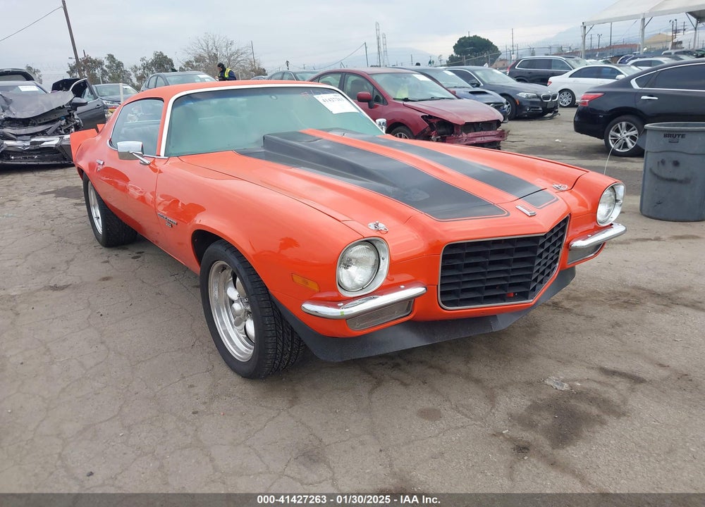 1972 CHEV CAMARO VIN: 1Q87H2N146260