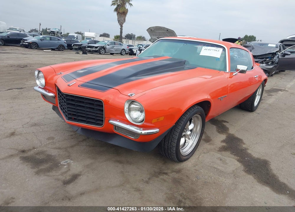 1972 CHEV CAMARO VIN: 1Q87H2N146260