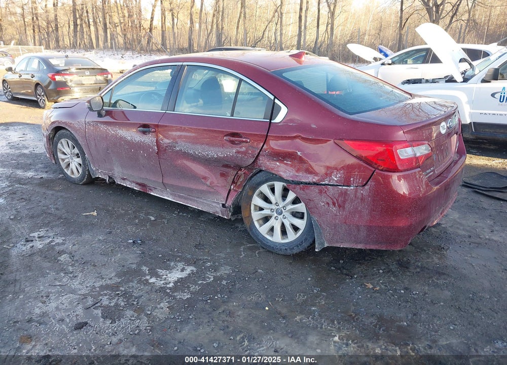 2016 SUBARU LEGACY VIN: 4S3BNAF6XG3063384