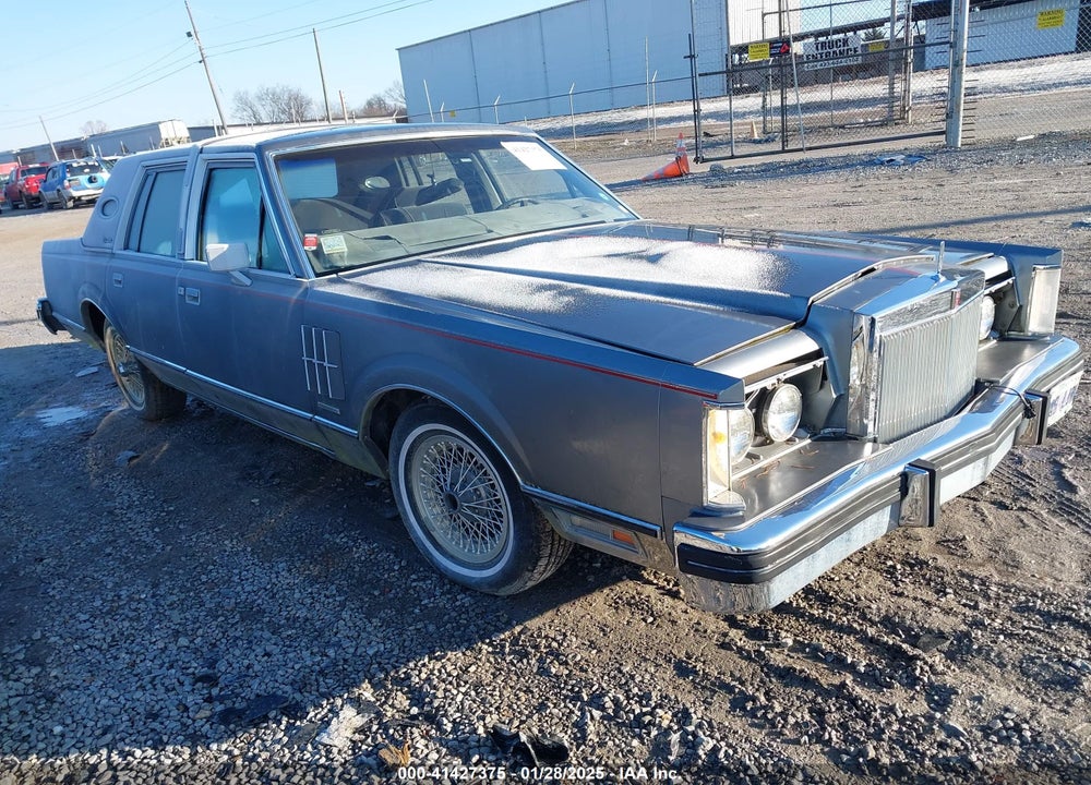 1983 LINCOLN MARK VI VIN: 1MRBP99F9DY675981