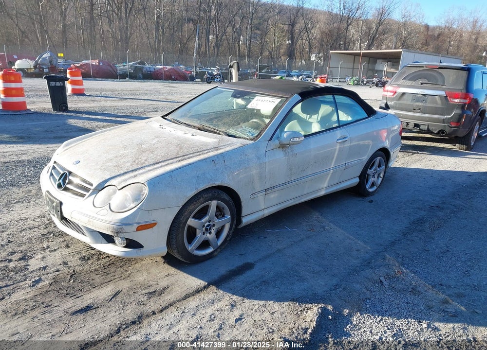 2007 MERCEDES-BENZ CLK 550 VIN: WDBTK72F47T082596
