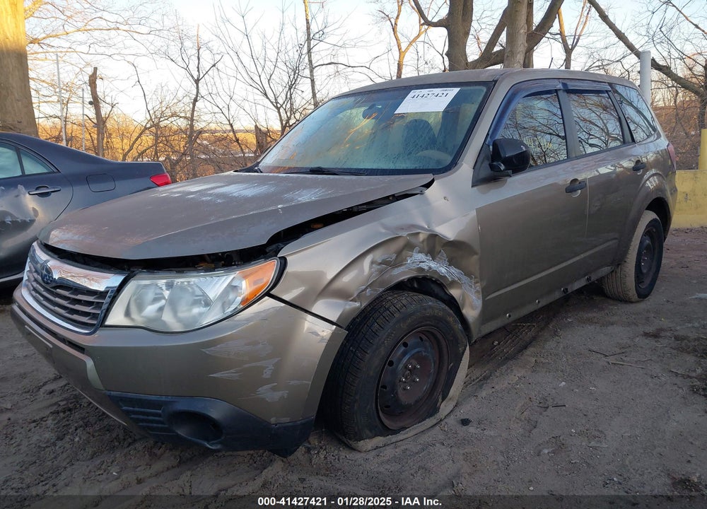 2009 SUBARU FORESTER 2.5X VIN: JF2SH61649H793472