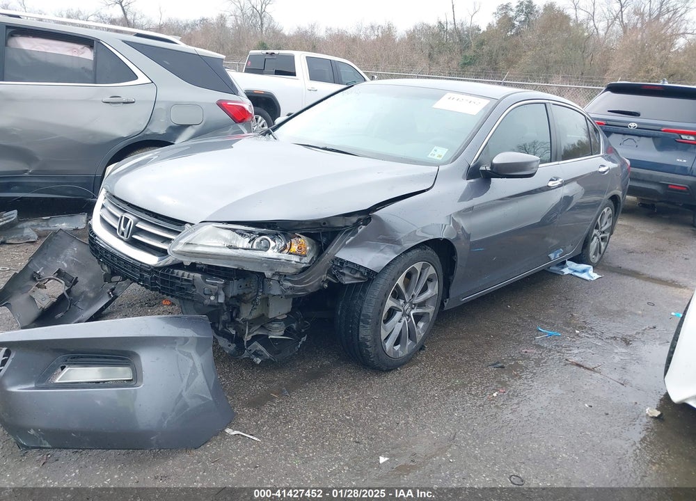 2013 HONDA ACCORD SPORT VIN: 1HGCR2F52DA214667