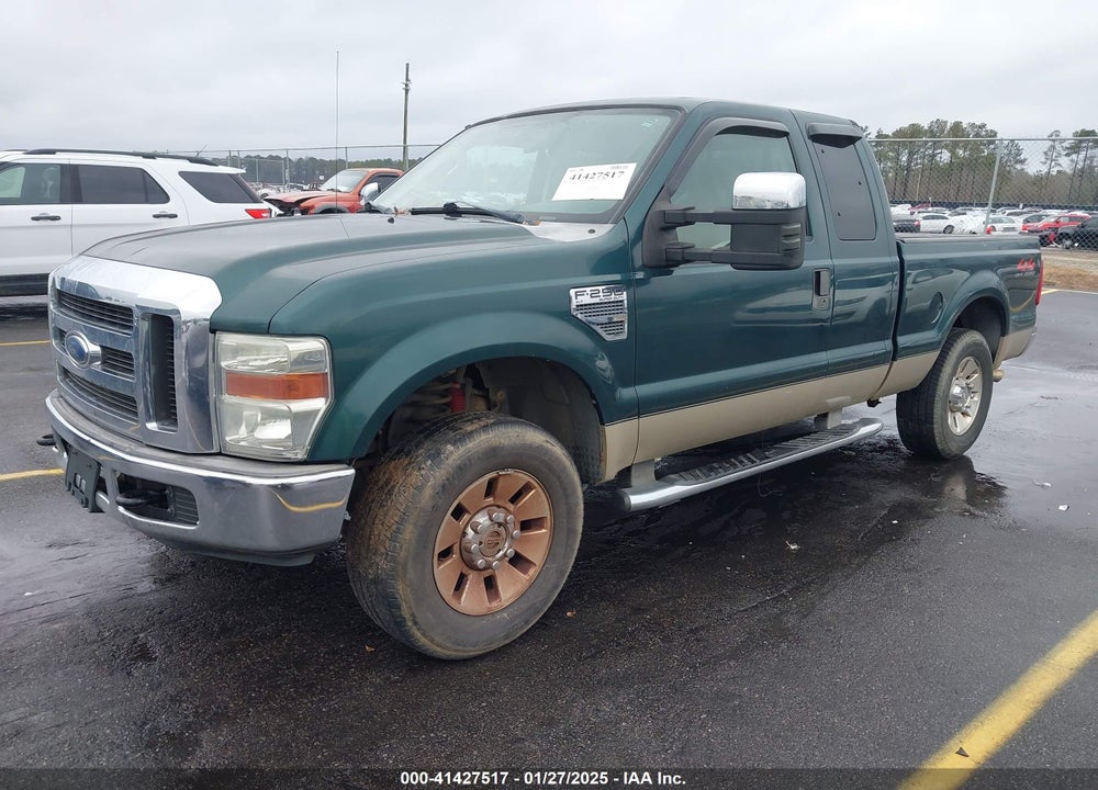 2008 FORD F-250 FX4/LARIAT/XL/XLT VIN: 1FTSX21508EA87911