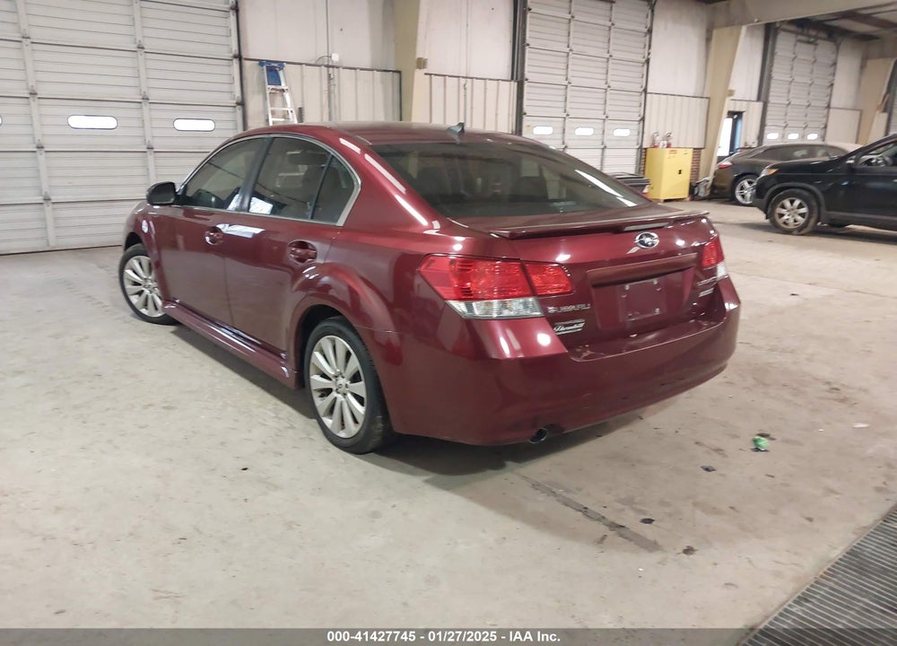 2012 SUBARU LEGACY 2.5I LIMITED VIN: 4S3BMBK69C3036363