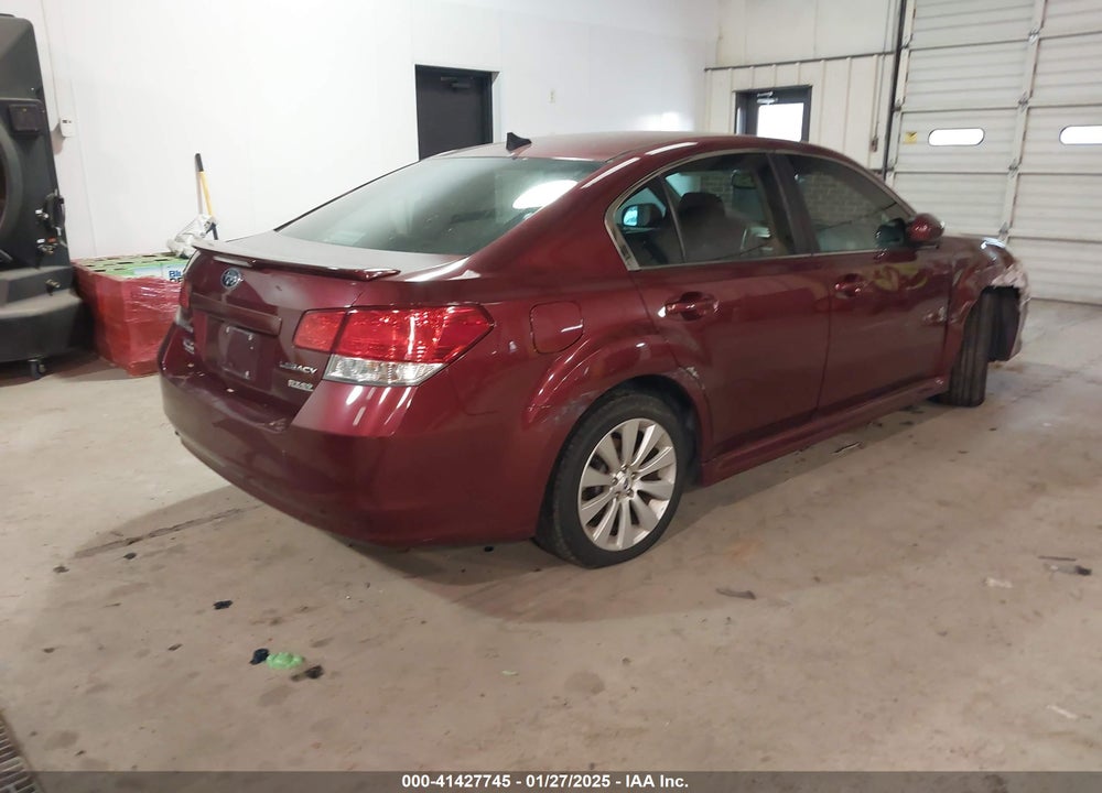 2012 SUBARU LEGACY 2.5I LIMITED VIN: 4S3BMBK69C3036363