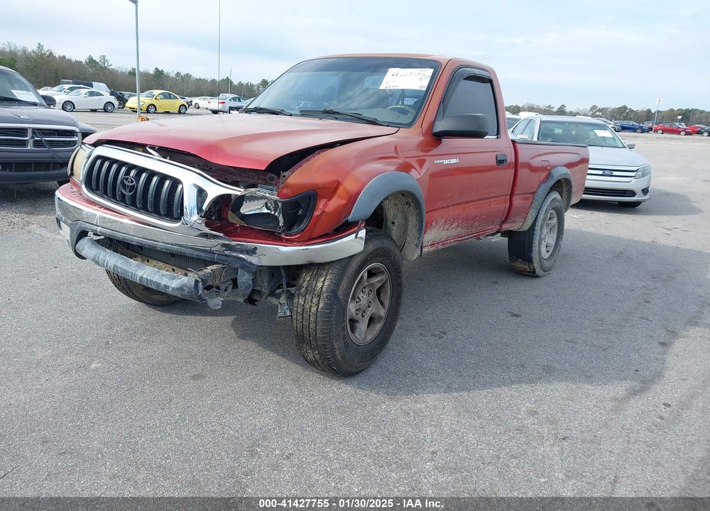 2002 TOYOTA TACOMA VIN: 5TENM92N92Z041205