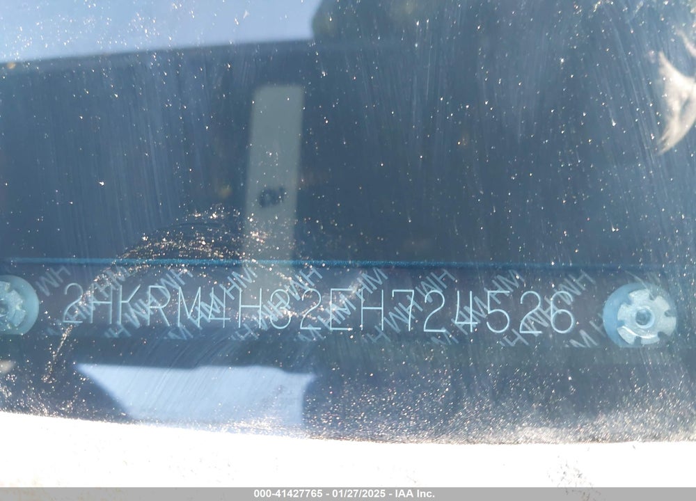 2014 HONDA CR-V LX VIN: 2HKRM4H32EH724526