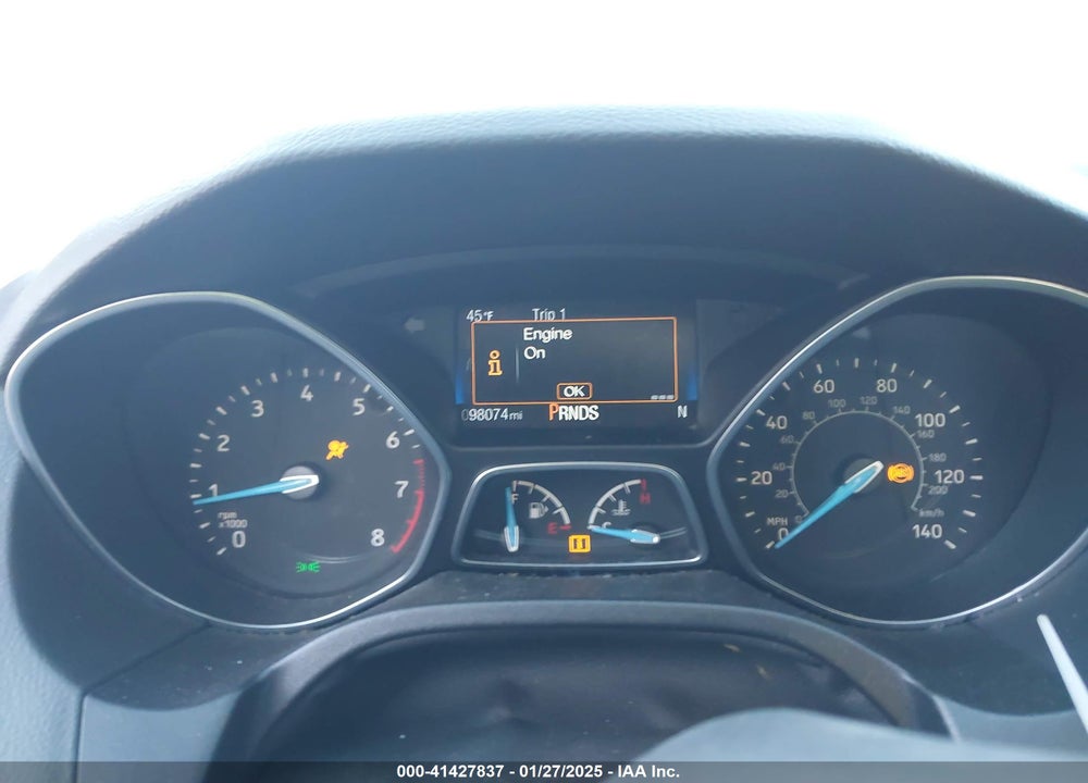 2018 FORD FOCUS VIN: 1FADP3H24JL318312