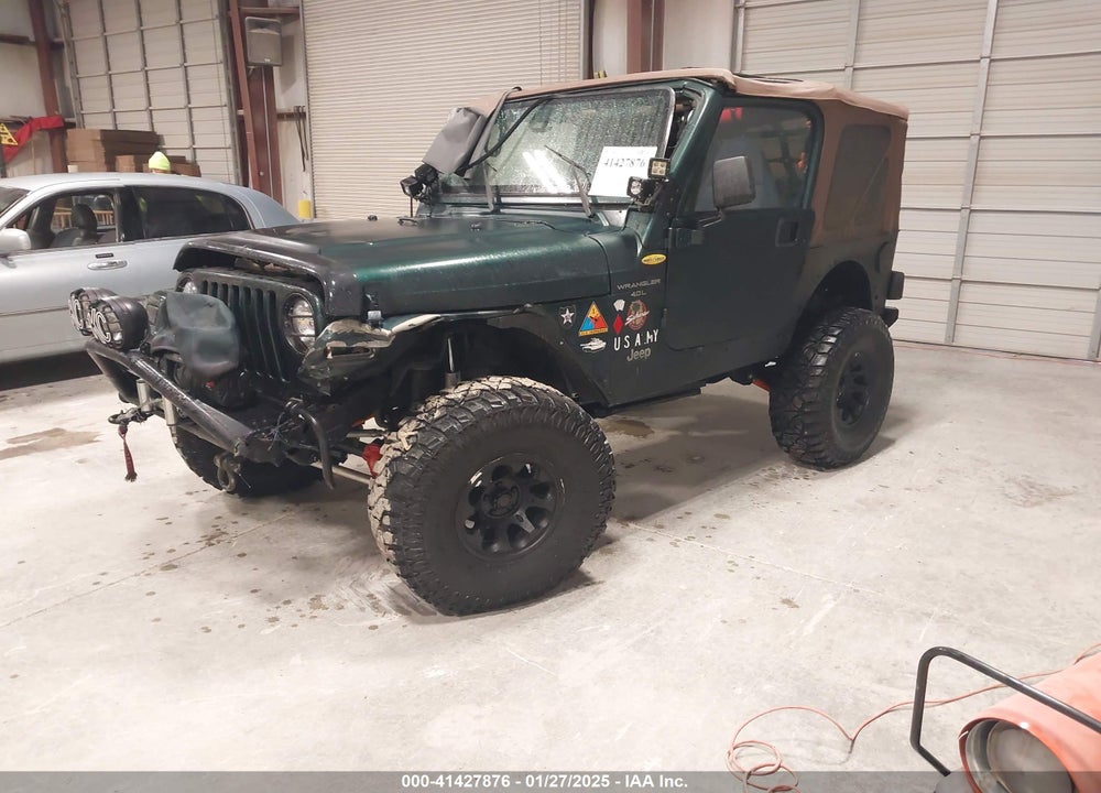 2000 JEEP WRANGLER SAHARA VIN: 1J4FA59S4YP788741