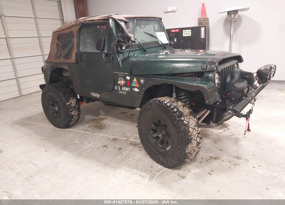 2000 JEEP WRANGLER SAHARA VIN: 1J4FA59S4YP788741
