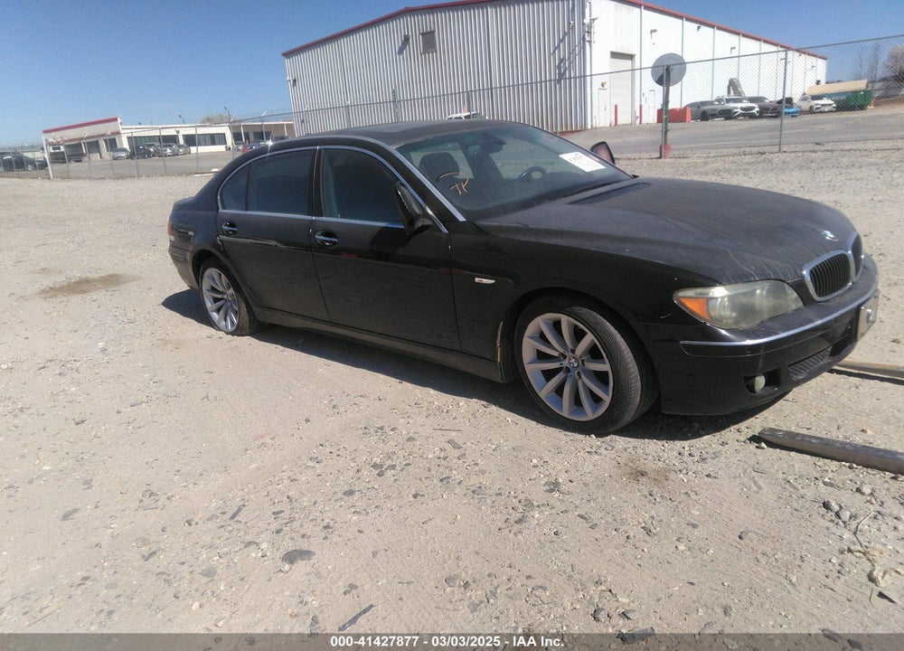 2008 BMW 750LI VIN: WBAHN83528DT84326