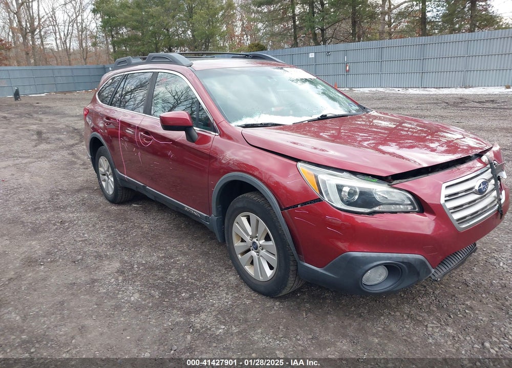 2017 SUBARU OUTBACK 2.5I PREMIUM VIN: 4S4BSADC9H3360886