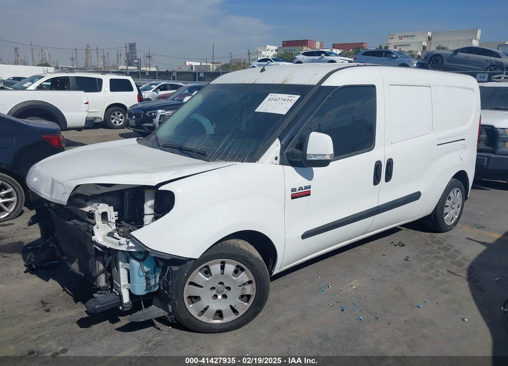 2019 RAM PROMASTER CITY TRADESMAN SLT VIN: ZFBHRFBB0K6N43202