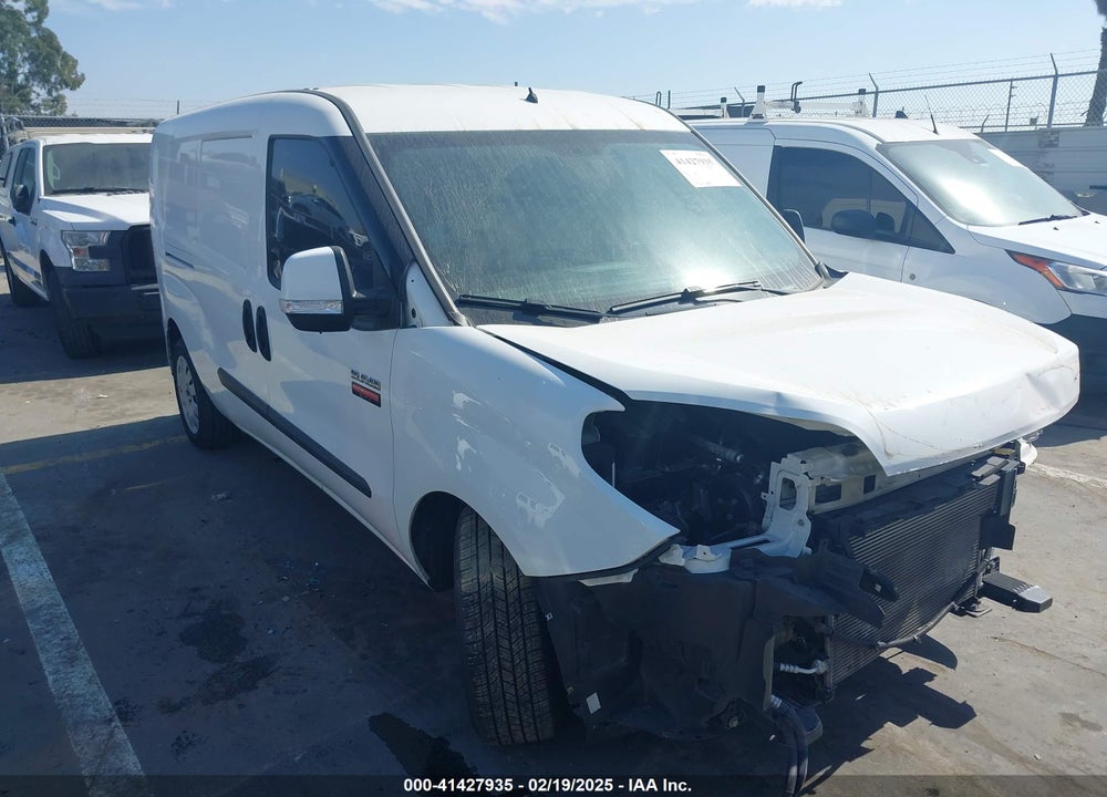 2019 RAM PROMASTER CITY TRADESMAN SLT VIN: ZFBHRFBB0K6N43202