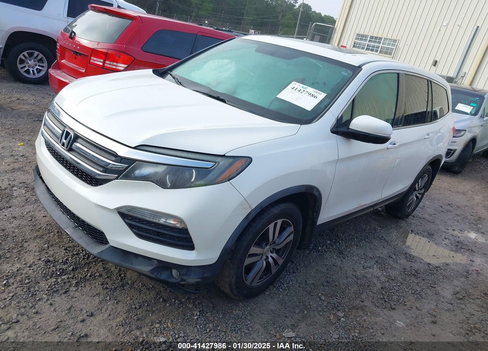 2017 HONDA PILOT EX-L VIN: 5FNYF5H50HB025220