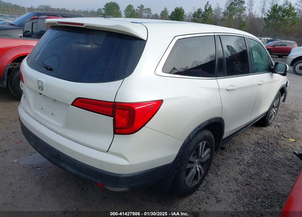 2017 HONDA PILOT EX-L VIN: 5FNYF5H50HB025220