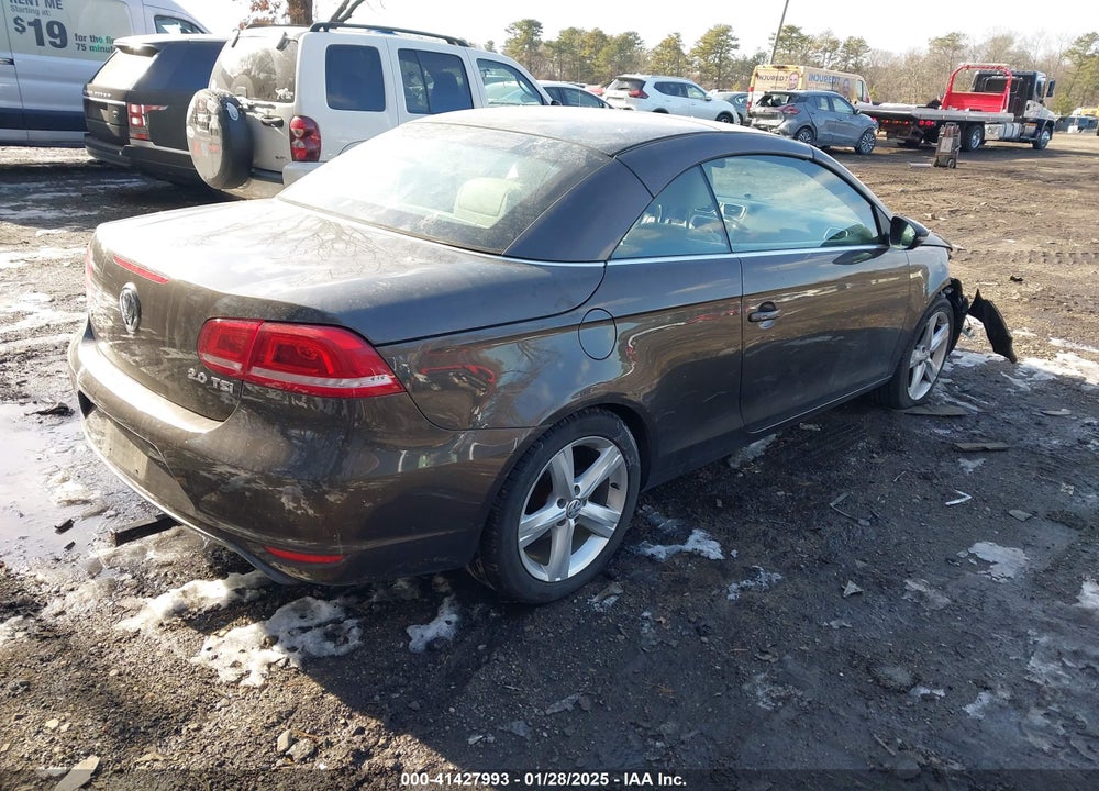 2012 VOLKSWAGEN EOS VIN: WVWFW7AH4CV004095