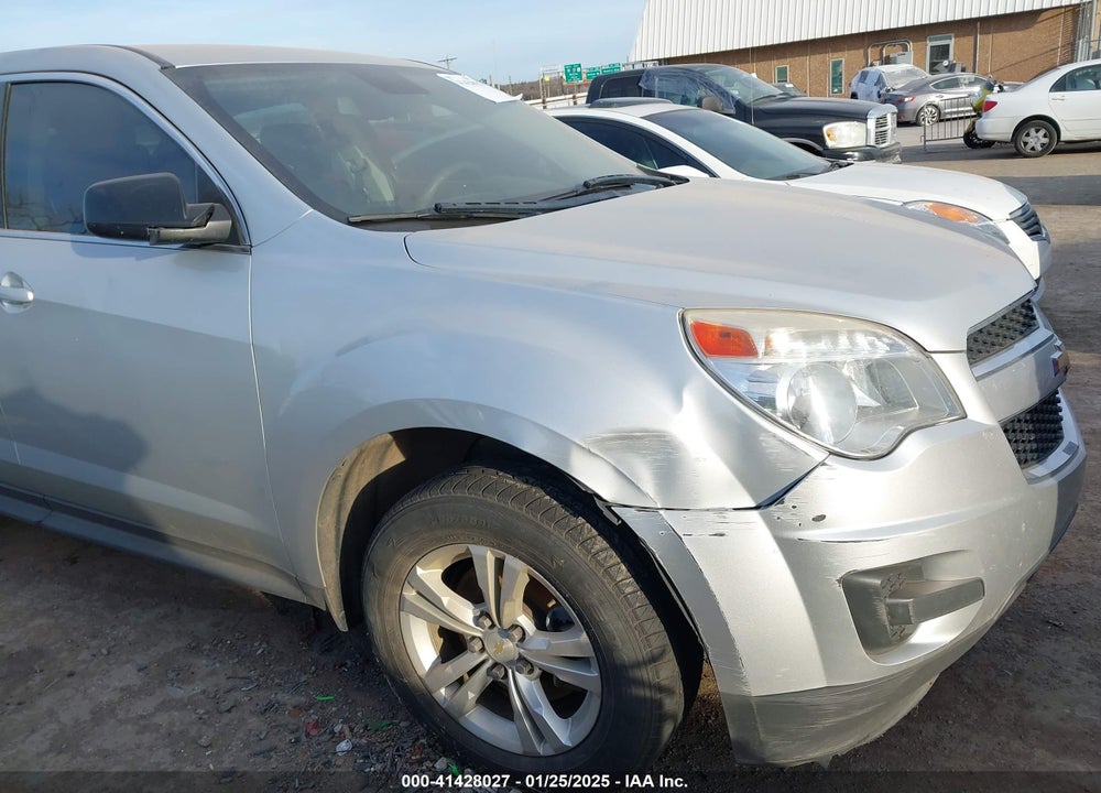 2013 CHEVROLET EQUINOX LS VIN: 2GNALBEKXD6121477