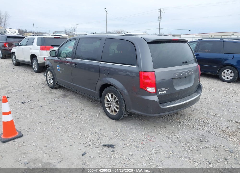 2019 DODGE GRAND CARAVAN SXT VIN: 2C4RDGCG4KR802332