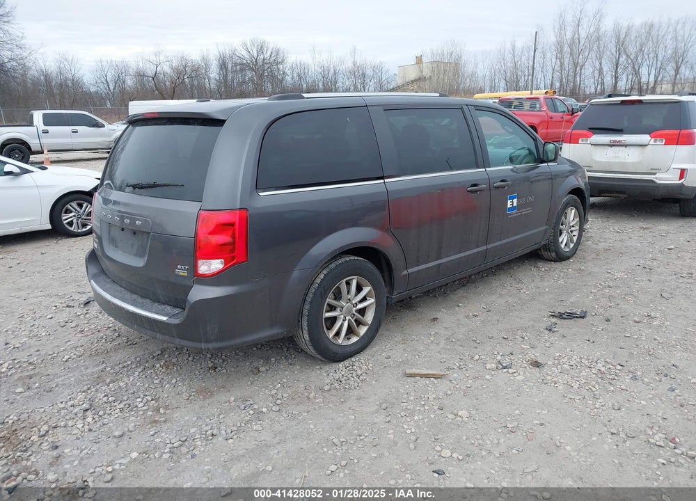 2019 DODGE GRAND CARAVAN SXT VIN: 2C4RDGCG4KR802332