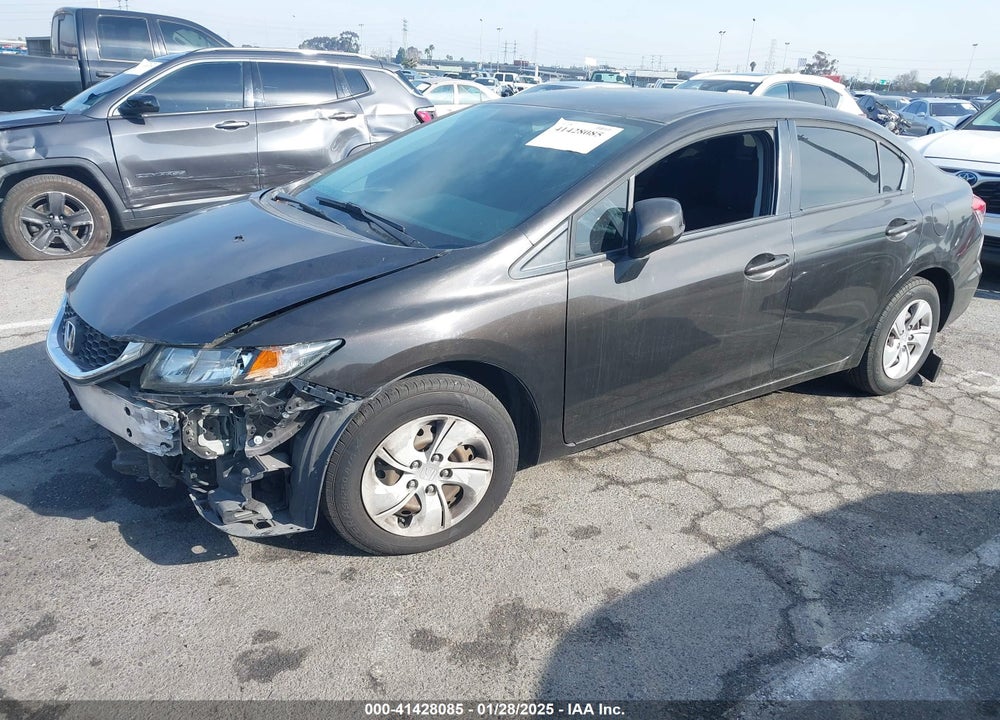 2013 HONDA CIVIC VIN: 19XFB2F57DE266017
